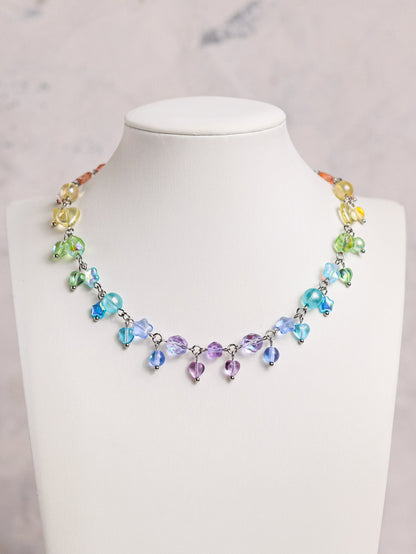 Rainbow Candy Gradient Necklace