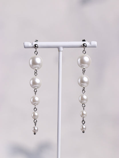 Sea Foam Pearl Earrings
