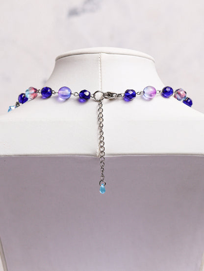 Wearing the Sky Necklace