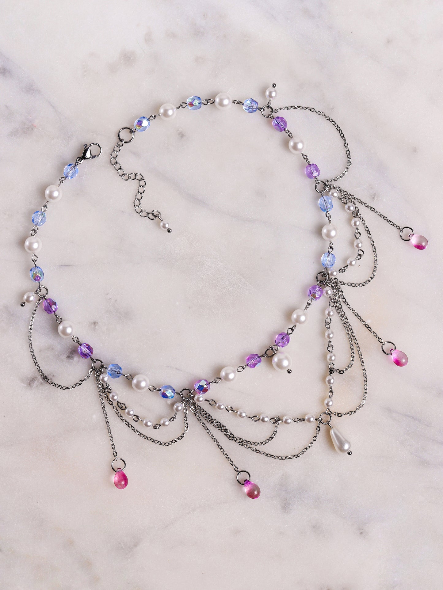 Wearing the Moonlight Necklace