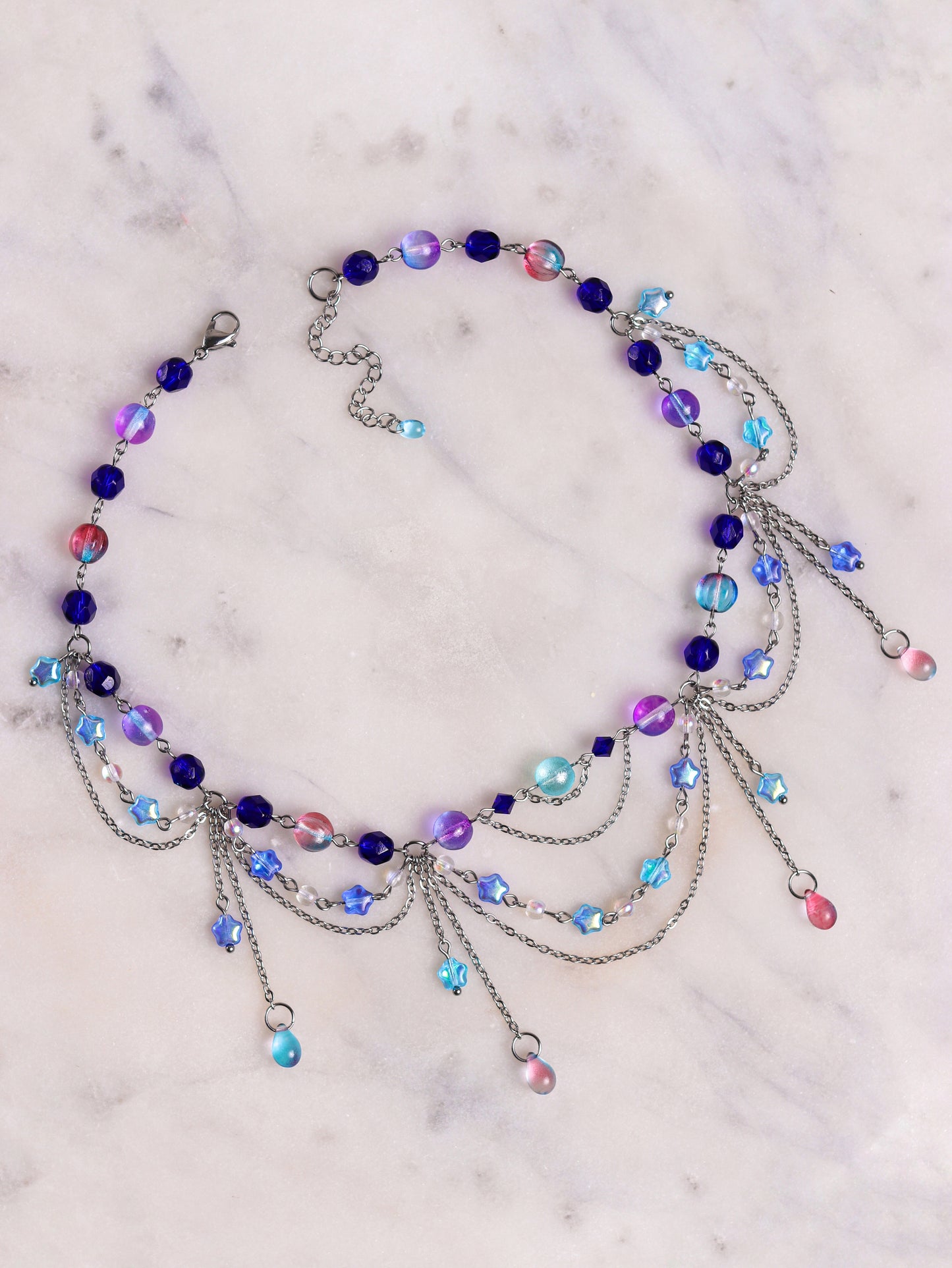 Wearing the Sky Necklace