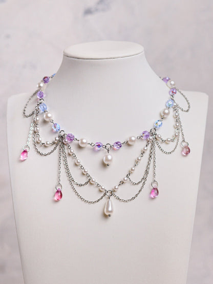 Wearing the Moonlight Necklace
