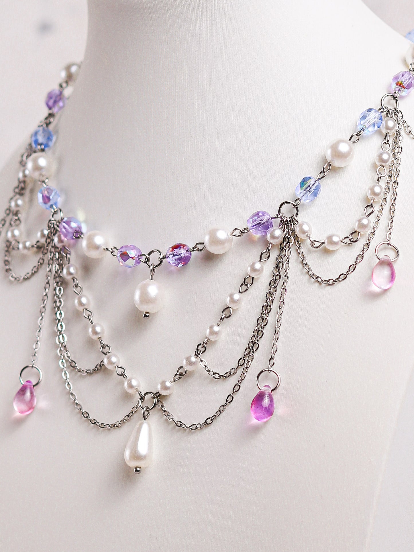 Wearing the Moonlight Necklace