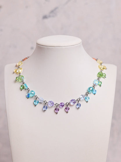 Rainbow Candy Gradient Necklace