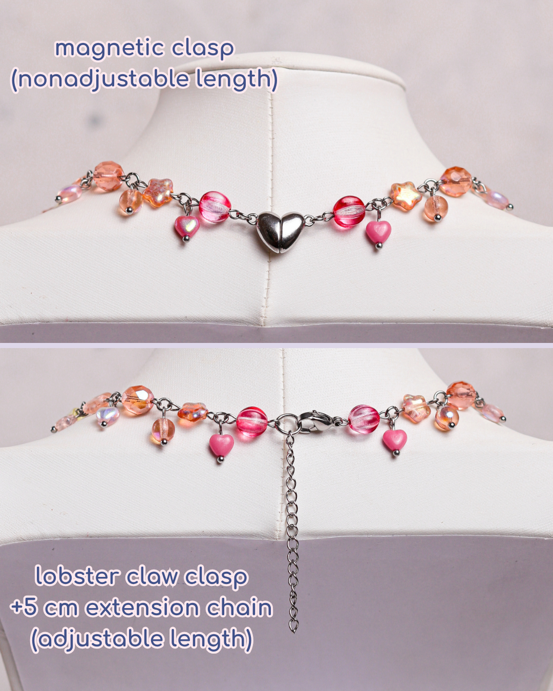 Rainbow Candy Gradient Necklace