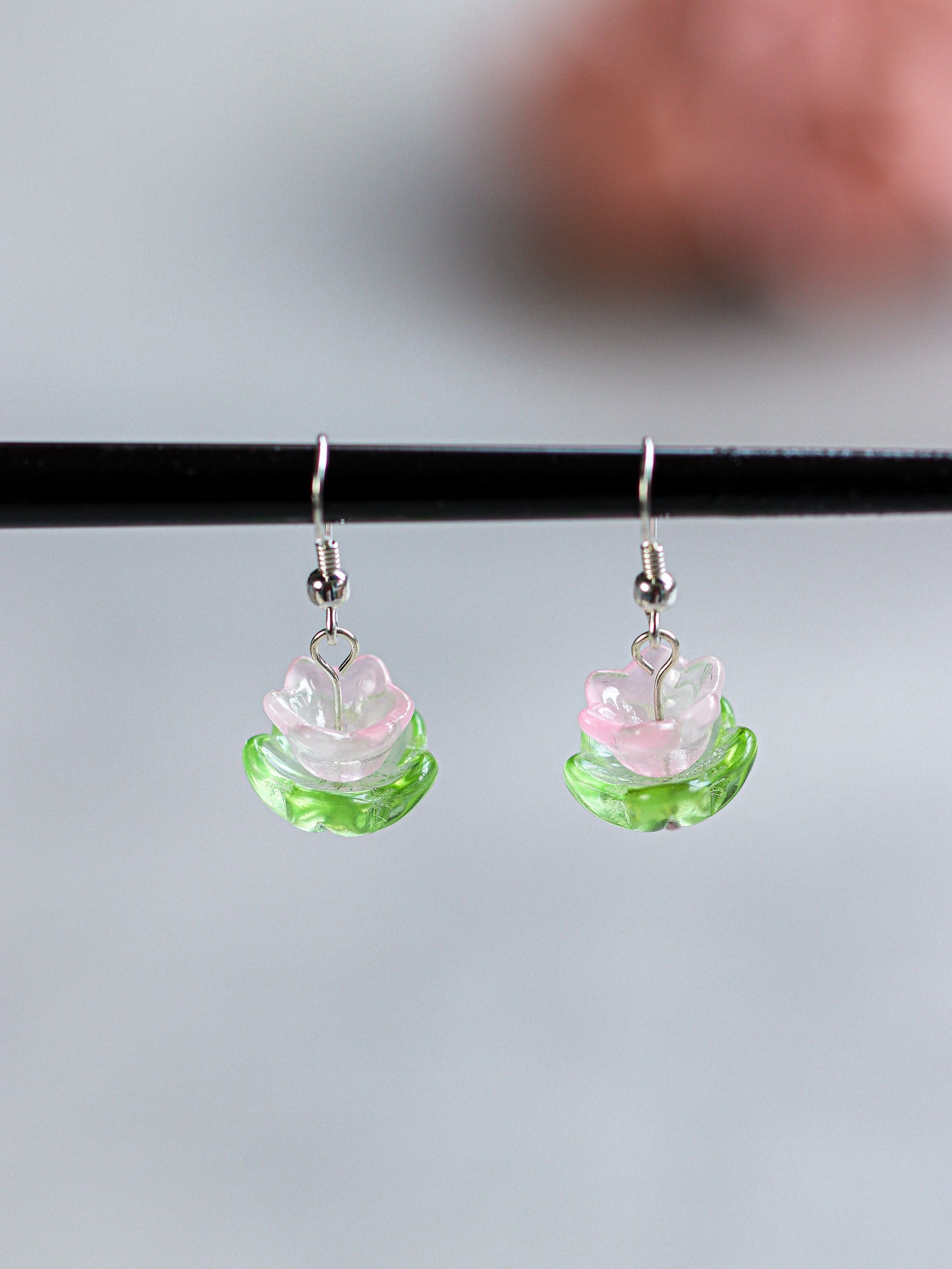 Lotus Flower Earrings