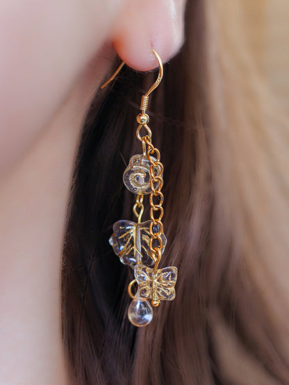 Antique Floral Earrings