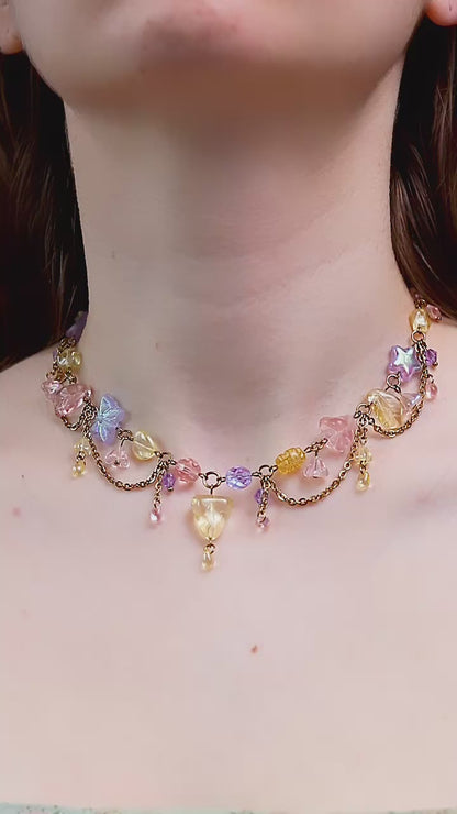 Spring Dawn Necklace (gold/silver)