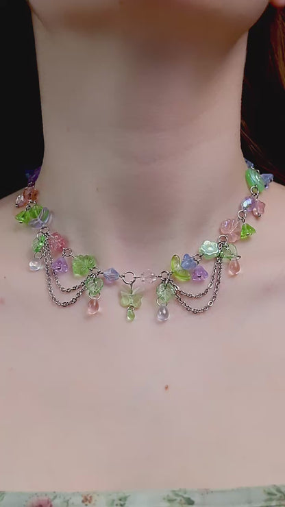 Springtime Flutter Necklace
