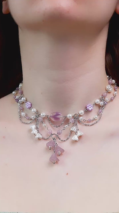 Lavender Meadow Necklace